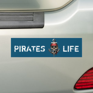Adesivo Para Carro Nome do Capitão Legenda Pirata NAUTICAL