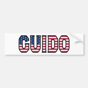 Adesivo Para Carro Nome do Guido Vorname USA Aufkleber Sticker Auto