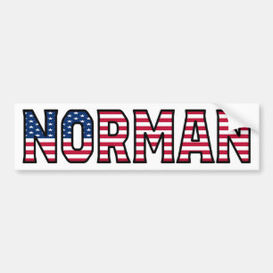 Adesivo Para Carro Nome Norman Vorname USA Aufkleber Sticker Auto