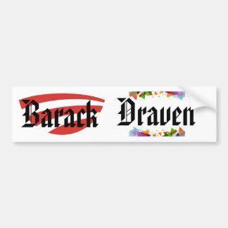 Adesivo Para Carro Nomeia a etiqueta de Barack e de Draven