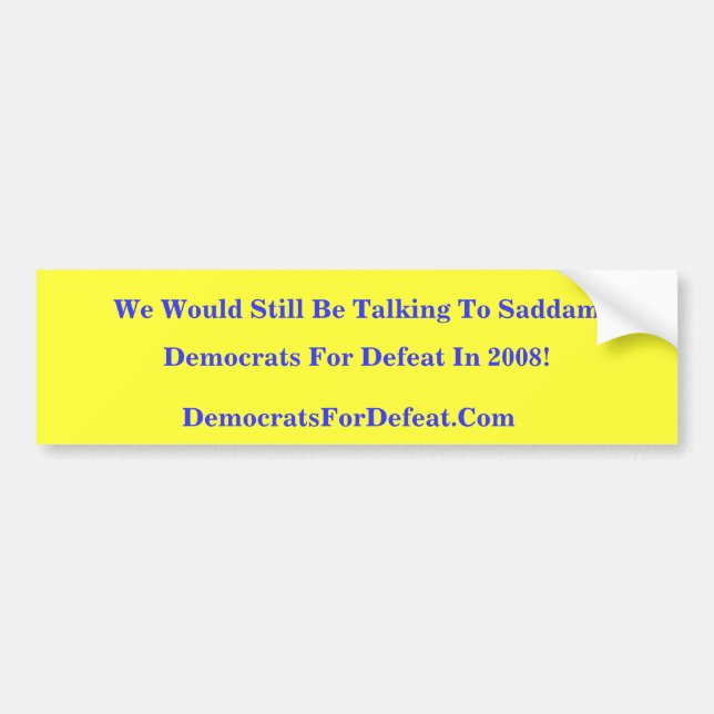 Adesivo Para Carro Nós ainda estaríamos falando ao autocolante no (Frente)