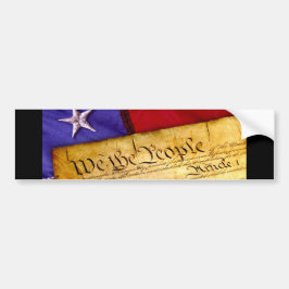 Adesivo Para Carro Nós as pessoas da constituição dos Estados Unidos