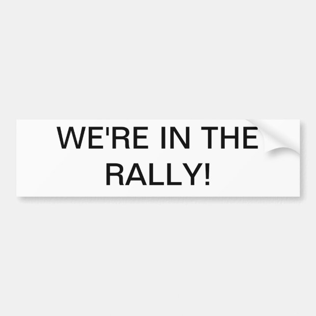 Adesivo Para Carro Nós estamos na reunião! (Frente)