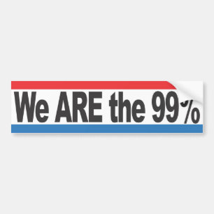 Adesivo Para Carro Nós somos os 99%