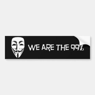 Adesivo Para Carro nós somos os 99%