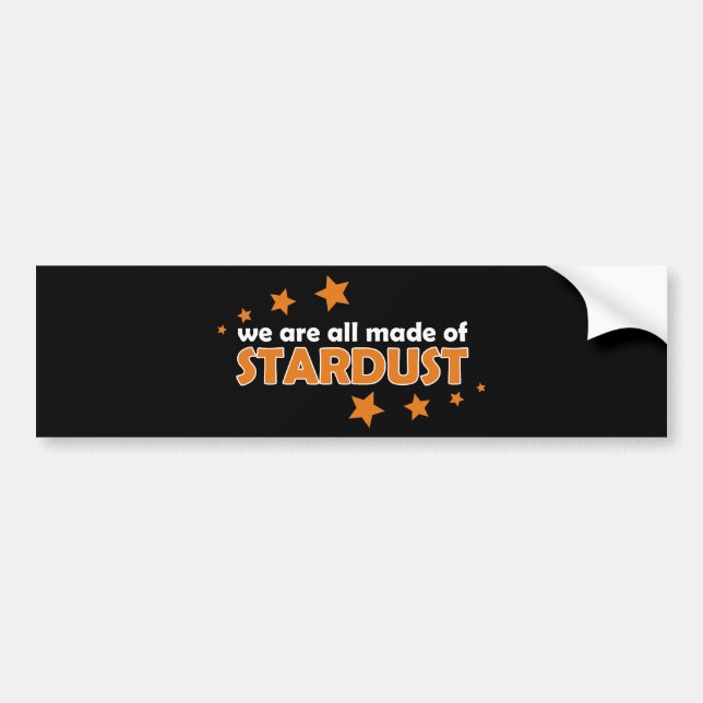 Adesivo Para Carro Nós somos todos fizemos de Stardust (Frente)