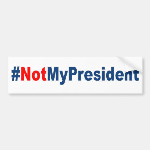 Adesivo Para Carro #NotMyPresident