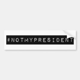 Adesivo Para Carro #notmypresidente
