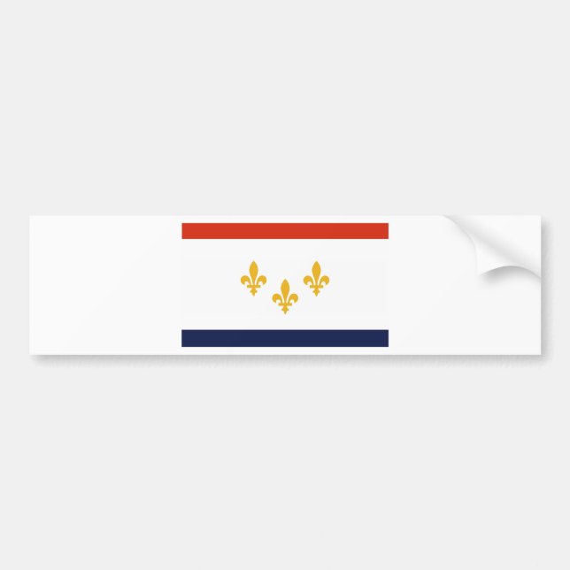 Adesivo Para Carro Nova Orleães (Frente)