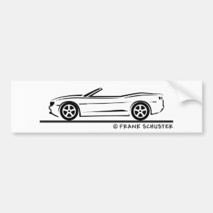 Adesivo Para Carro Novo conversível Camaro