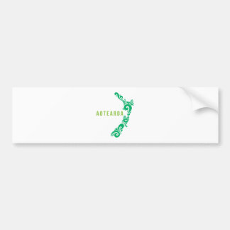 Adesivo Para Carro Novo Mapa neozelandês Aotearoa Nova Zealander - Id