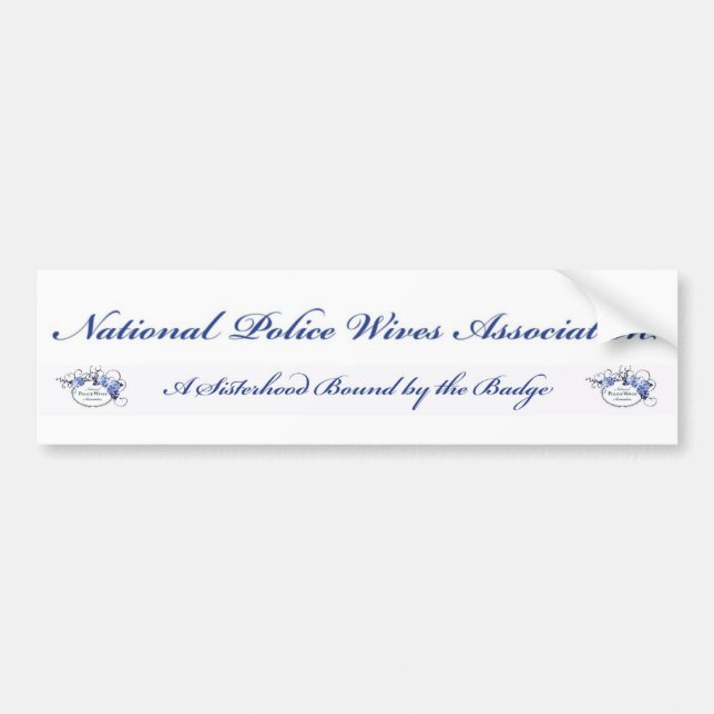 Adesivo Para Carro NPWA Bumpersticker (Frente)