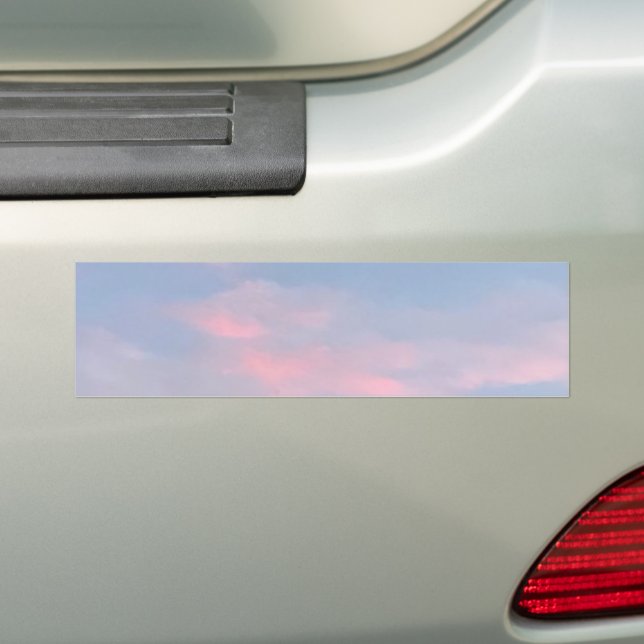Adesivo Para Carro Nuvens rosa personalizáveis (No carro)
