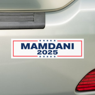 Adesivo Para Carro NYC Zohran Mamdani para Prefeito 2025