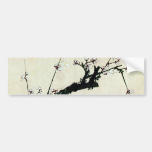 Adesivo Para Carro o 梅花, ameixa do 北斎 floresce, Hokusai, Ukiy