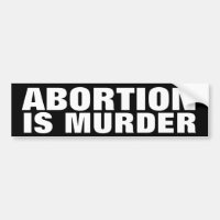 O aborto é assassinato