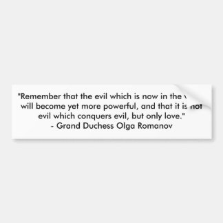 Adesivo Para Carro O amor conquista o mau