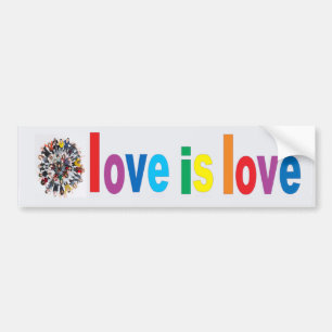 Adesivo Para Carro O Amor É Amor 
