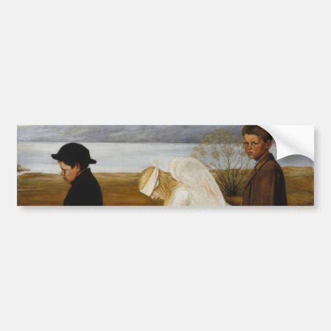 Adesivo Para Carro O Anjo Ferido (Frente)