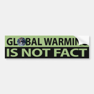 Adesivo Para Carro O aquecimento global não é fato