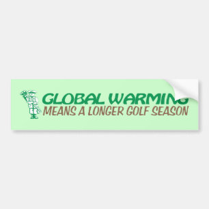 Adesivo Para Carro O aquecimento global significa uma estação mais