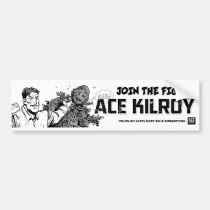 Adesivo Para Carro O ás Kilroy "junta-se à luta!" Autocolante no