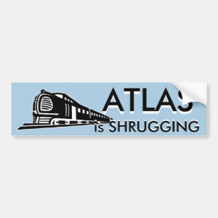 Adesivo Para Carro O atlas Shrugging