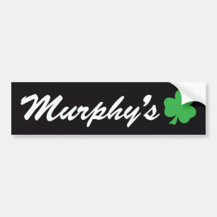 Adesivo Para Carro O autocolante no vidro traseiro de Murphy