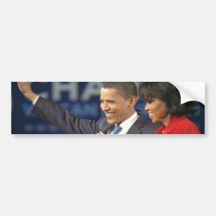 Adesivo Para Carro O autocolante no vidro traseiro de Obamas