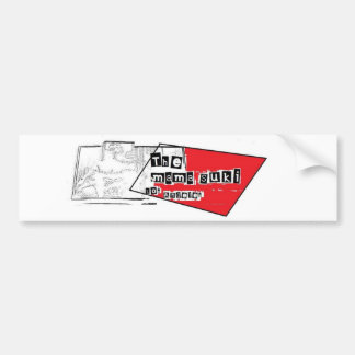 Adesivo Para Carro O autocolante no vidro traseiro do Mama Suki