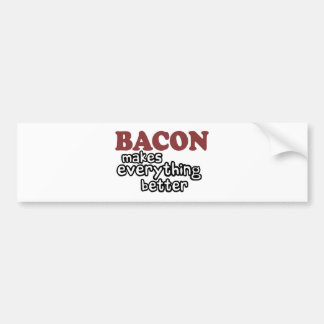 Adesivo Para Carro o bacon faz tudo melhor