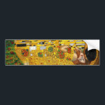 Adesivo Para Carro O beijo por Gustavo Klimt<br><div class="desc">A folha do beijo,  do óleo e de ouro nas canvas,  1907-1908. Belvedere de Österreichische Galerie,  Viena, </div>