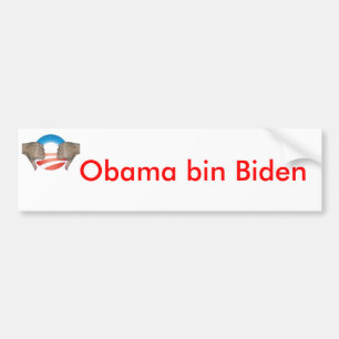 Adesivo Para Carro O bin Biden de Obama manuseia para baixo