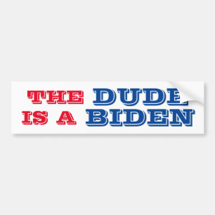 ADESIVO PARA CARRO O CARA É UM PEDAÇO BIDEN