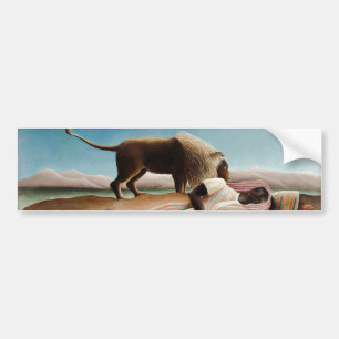 Adesivo Para Carro O cigano de sono de Rousseau "" (1897)