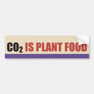 Adesivo Para Carro O CO2 é Comida da planta