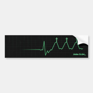 Adesivo Para Carro O cruzamento EKG
