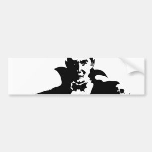 Adesivo Para Carro O Dia das Bruxas feliz de Dracula