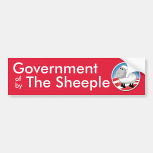 Adesivo Para Carro O governo do Sheeple