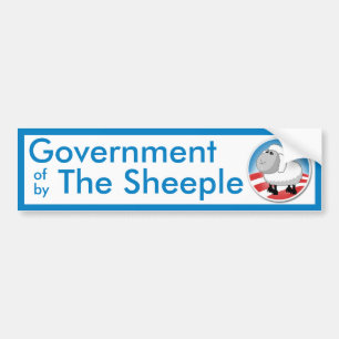 Adesivo Para Carro O governo do Sheeple