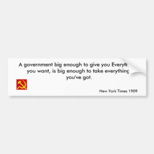 Adesivo Para Carro O governo grande