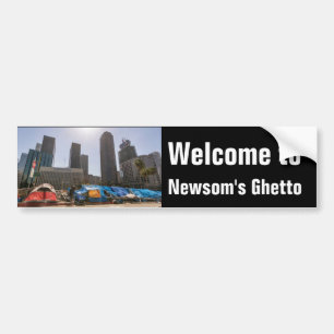 Adesivo Para Carro O gueto de Newsom