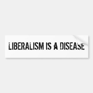 Adesivo Para Carro O LIBERALISMO É um autocolante no vidro traseiro