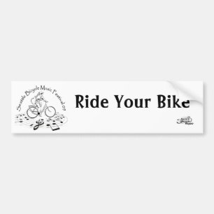 Adesivo Para Carro o logotipo, logotipo do abr, monta sua bicicleta