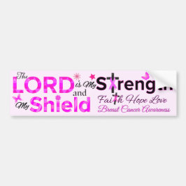 Adesivo Para Carro O LORD é a minha força