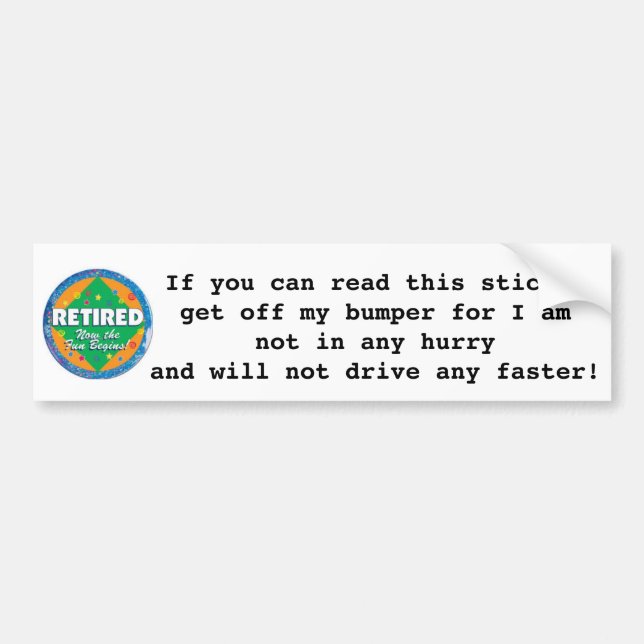 ADESIVO PARA CARRO O MELHOR CAMPEONEIRO DE "IDOSOS" NUNCA (Frente)