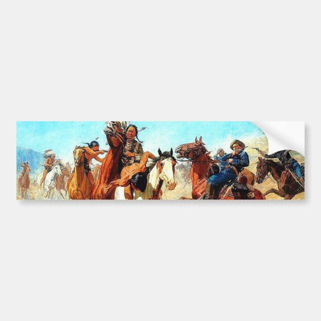 Adesivo Para Carro O oeste velho (Frente)