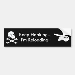 Adesivo Para Carro O pirata mantem-se Honking
