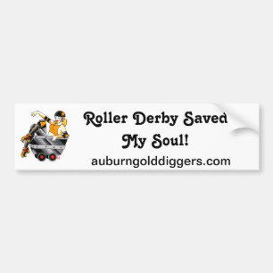 Adesivo Para Carro O rolo Derby salvar meu autocolante no vidro