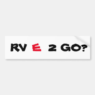 ADESIVO PARA CARRO O RV E (VERMELHO) 2 VAI? (SOMOS NÓS NOS APRONTAMO